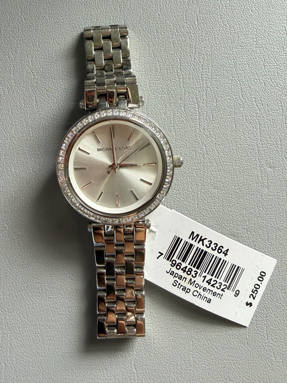 Michael Kors Mini Darci Silver-Tone Watch